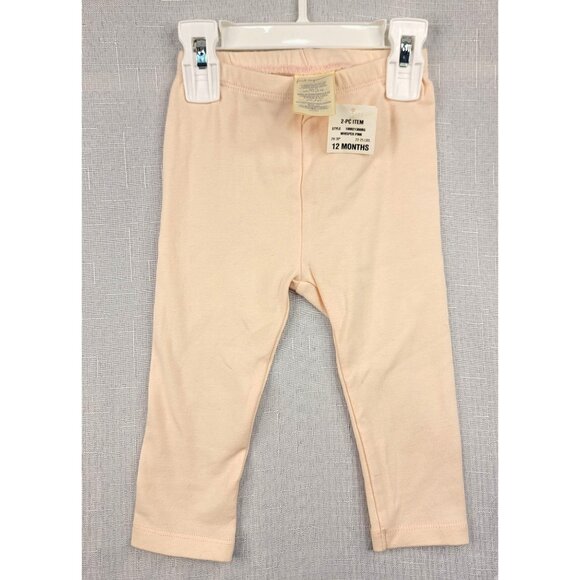 First Impressions Baby Girl Dress Leggings Set 12 Months Whisper Pink - Picture 3 of 6